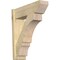 Ekena Millwork Balboa Slat Rough Sawn Outlooker, Douglas Fir, 8"W x 26"D x 30"H OUT08X26X30BOA06RDF - alternate 1